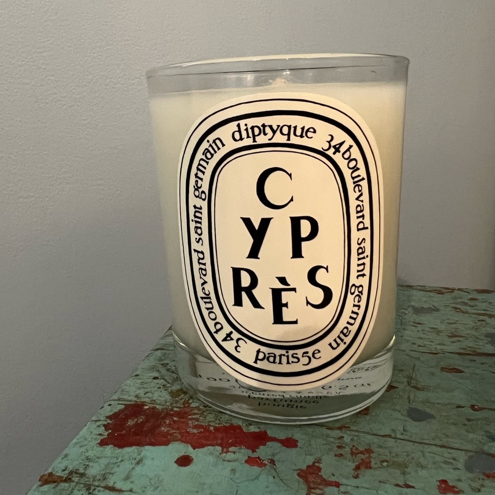 Diptyque Cypress 6.5 oz. Candle. New never burned.